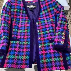 Rare Escada Couture jacket by Margaretha Ley